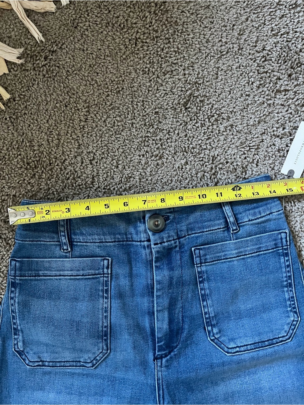 🌸DARLING Maeve Light Blue Denim Jeans with Multicolor Floral Embroidery - Picture 13 of 15